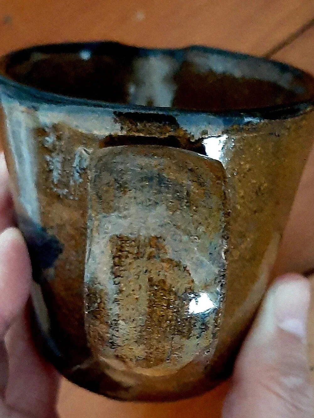 Sally Watson Pottery, Tipp City Ohio, Sugar & Creamer Set with Star NWOT